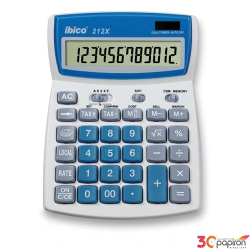 SzámoLógép IBICO 212X Asztali számológépek IBICO IB410086