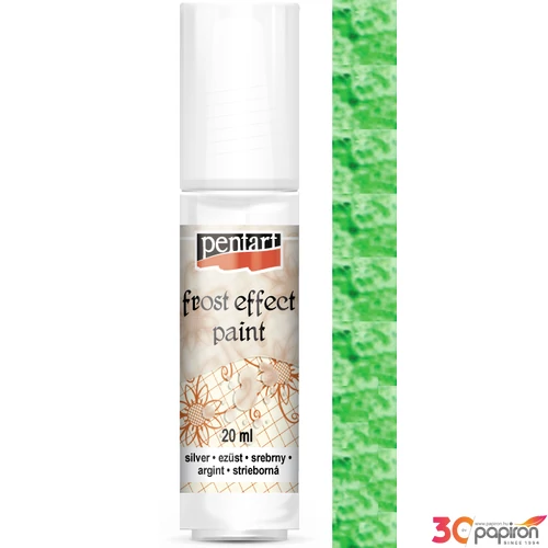Szatináló festék Pentart 20ml zöld