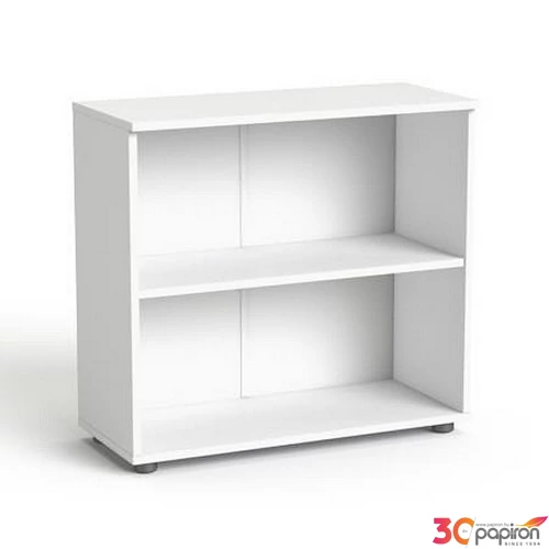 Szekrény 2 rendező magas nyitott polcokka MAYAH Freedom SV-11 fehér