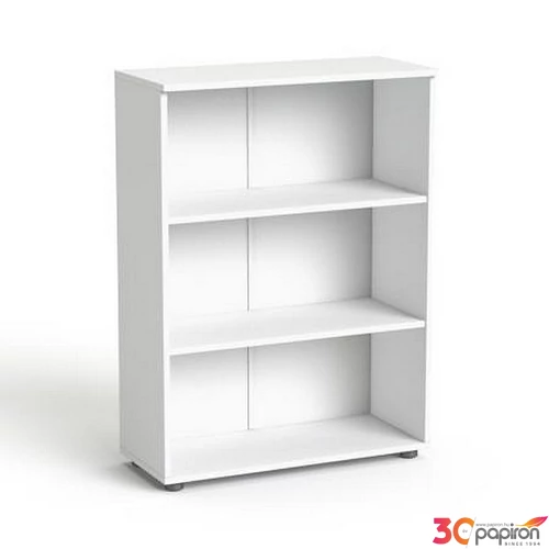 Szekrény 3 rendező magas nyitott polcokka MAYAH Freedom SV-07 fehér
