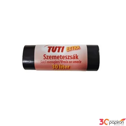 Szemeteszsák Tuti 30l-es, 20db/csomag extra erős