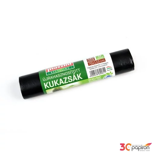 Szemeteszsák újrahasznosított 135 5db 70x110cm 17 µ MAZZINI fekete