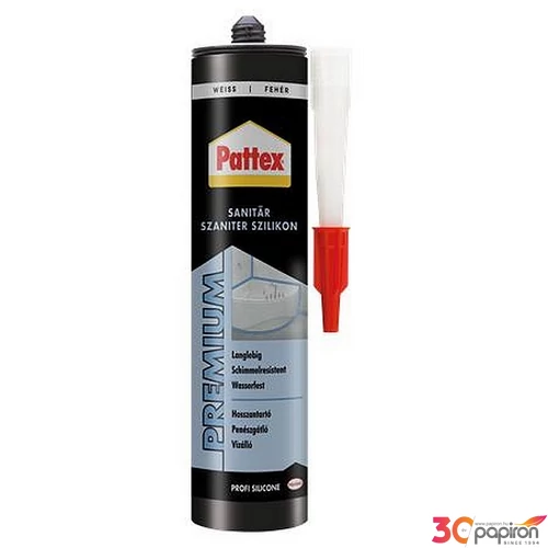 Szilikon 274 g HENKEL Pattex Szaniter fehér