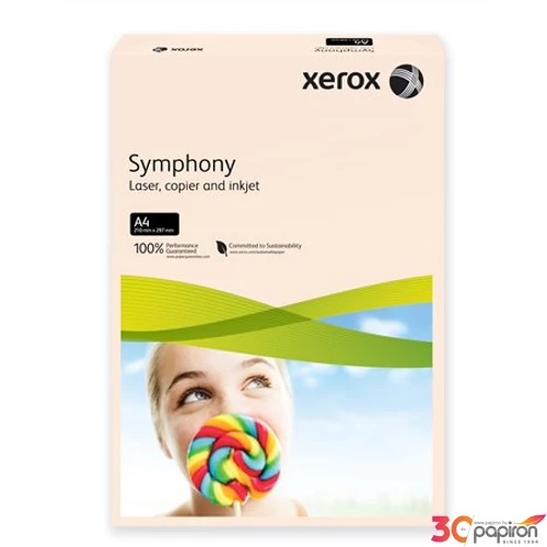 Színes másolópapír XEROX Symphony A4/160gr lazac 250lap/csom