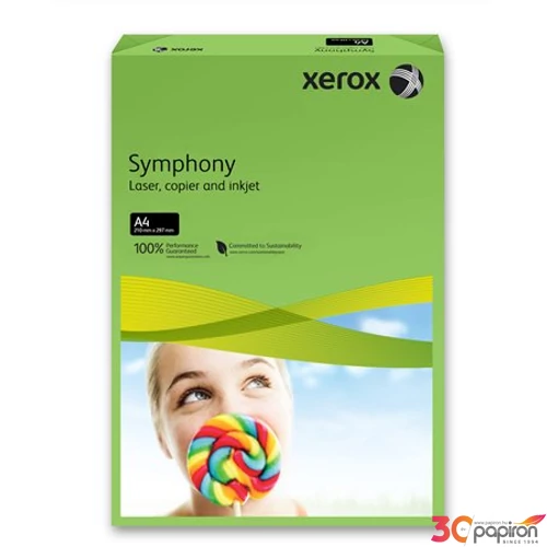 Színes másolópapír XEROX Symphony A4/160gr sötétzöld 250lap/csom