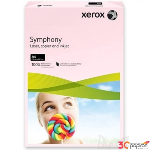 Színes másolópapír XEROX Symphony A4/80gr rózsaszín 500lap/csom