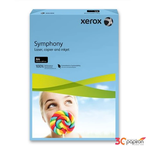 Színes másolópapír XEROX Symphony A4/80gr sötétkék 500lap/csom