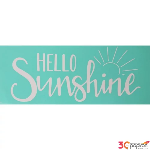 Szita-stencil Hello Sunshine 110 x 275 mm
