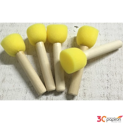 Szivacs Ecsetkészlet 3cm-5db csomag 