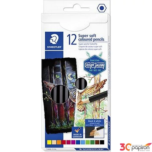 Színes ceruza 12 Staedtler Design Journey Super Soft 12színű Írószerek STAEDTLER 149C C12