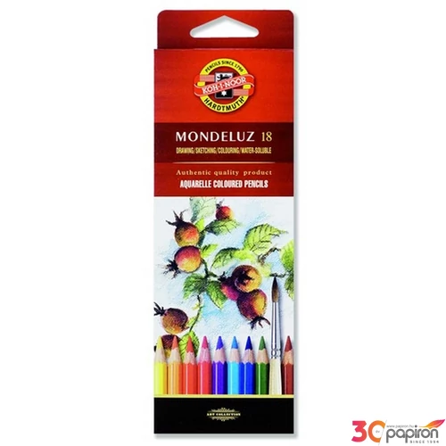 Színes ceruza 18 Koh-I-Noor 3717/18 Mondeluz Akvarell iskolaszer- tanszer