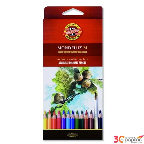 Színes ceruza 24 Koh-I-Noor 3718/24 Mondeluz Akvarell iskolaszer- tanszer