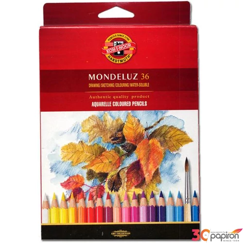 Színes ceruza 36 Koh-I-Noor 3719/36 Mondeluz Akvarell iskolaszer- tanszer