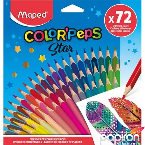 Színes ceruza 72 Maped Color Peps Színes ceruzák