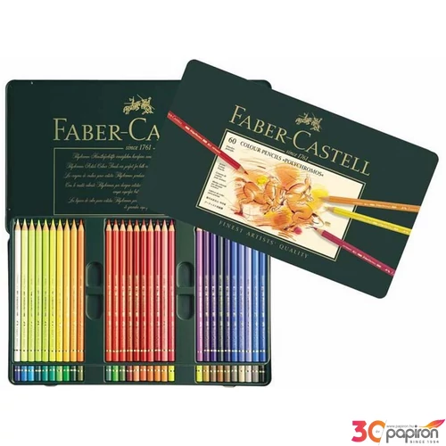 Faber-Castell művészceruza 60db AG-PolyChromos fémdoboz Art