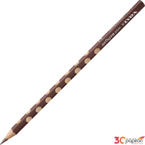 Színes ceruza Lyra Groove Slim barna 2820080