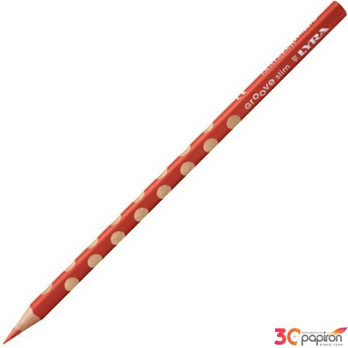 Színes ceruza Lyra Groove Slim muskátli piros 2820021