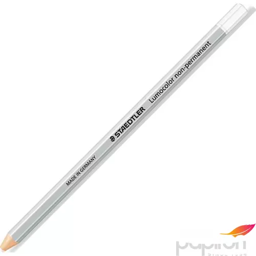 Színes ceruza Staedtler Lumocolor mindenre író, lemosható fehér Írószerek STAEDTLER 108-0