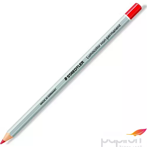 Színes ceruza Staedtler Lumocolor mindenre író, lemosható piros Írószerek STAEDTLER 108-2