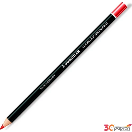 Színes ceruza Staedtler Lumocolor mindenre író, vízálló piros Írószerek STAEDTLER 108 20-2