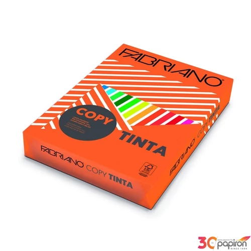 Színes másolópapír Fabriano Copy Tinta mandarin sárga A4/160gr 250ív/csom
