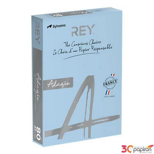 Színes másolópapír Rey Adagio A4,80gr,pasztell kék LIPAD48PK