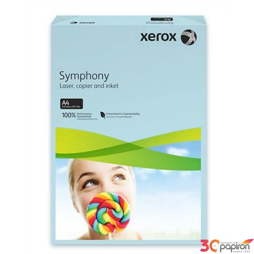 Színes másolópapír XEROX Symphony A4/80gr középkék 500lap/csom