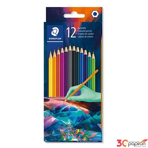 Színesceruza készlet Staedtler hatszögletű, 175 C, Multiverzum 1 12 különböző szín
