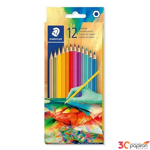 Színesceruza készlet Staedtler hatszögletű, 175 C, Multiverzum 2 12 különböző szín