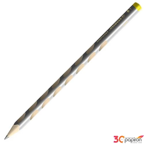 Színesceruza Stabilo háromszögletű, balkezes, vastag EASYcolors, ezüst