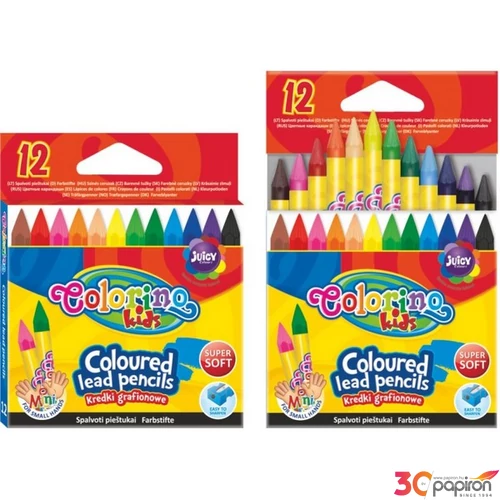 Színes ceruza Colorino K famentes készlet 12db-os