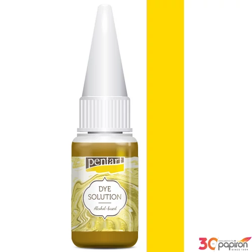 Színezék alkoholos oldat 10ml Pentart citromsárga