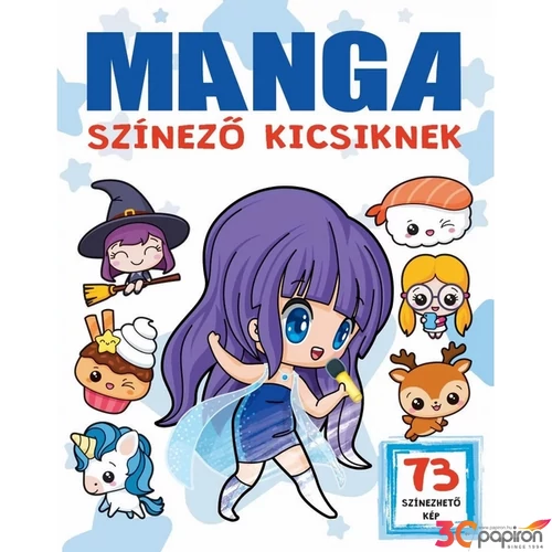 Színező kicsiknek Manga