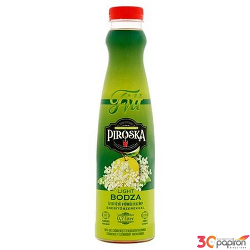 Szörp light 0,7 PIROSKA Fitt bodza