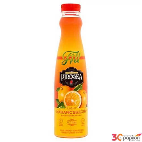 Szörp light 0,7 PIROSKA Fitt narancs