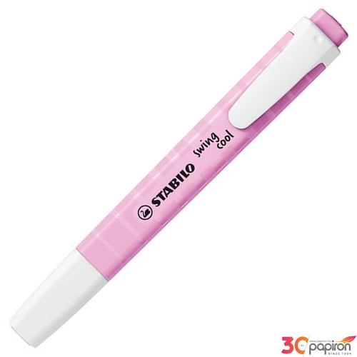 Szövegkiemelő 1-4mm Stabilo Swing cool Pastel, deres málna TST2751588