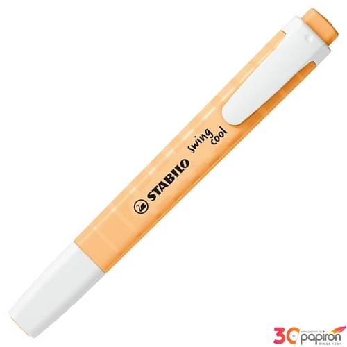 Szövegkiemelő 1-4mm Stabilo Swing cool Pastel, halvány narancs TST2751258