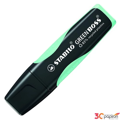 Szövegkiemelő 2-5mm Stabilo Green Boss Pastel, türkiz TST6070113