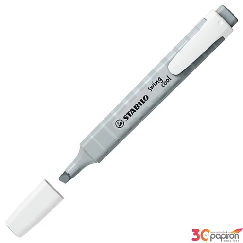 Szövegkiemelő 1-4mm Stabilo Swing cool Pastel poros szürke TST2751948