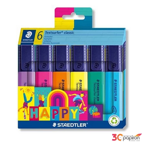 Szövegkiemelő 6 Staedtler 1-5mm, Textsurfer classic 364 C Happy TS364C6HA