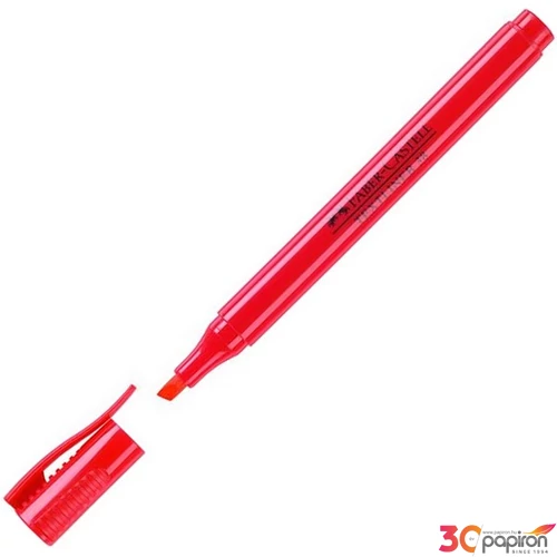 Faber-Castell szövegkiemelő Textliner 38 piros 1-4mm Highlighter 157721