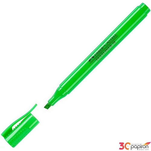 Faber-Castell szövegkiemelő Textliner 38 zöld 1-4mm Highlighter 157763