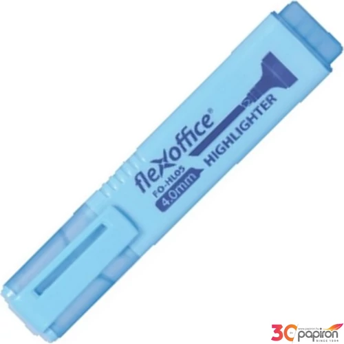 Szövegkiemelő Flexoffice HL05' 1-4mm kék Írószerek FLEXOFFICE FO-HL05BL
