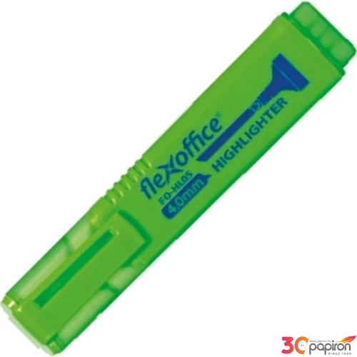 Szövegkiemelő Flexoffice HL05' 1-4mm zöld Írószerek FLEXOFFICE FO-HL05GR