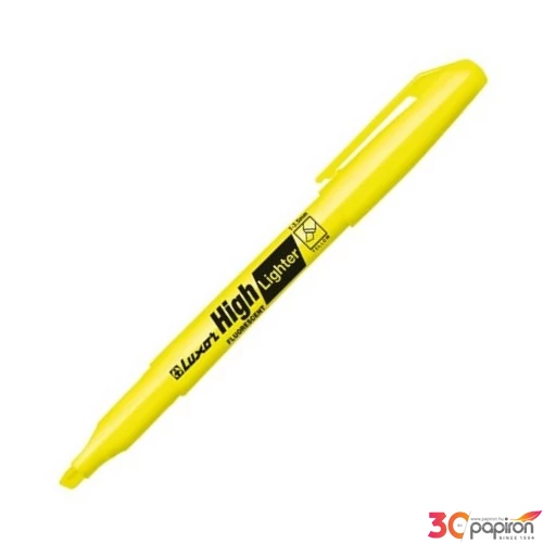 Szövegkiemelő Luxor sárga Highligter fluor 4141 1-3,5mm