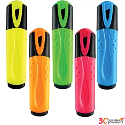 Szövegkiemelő Maped Fluo Peps Classic 1-5mm vegyes színek Írószerek MAPED 742537