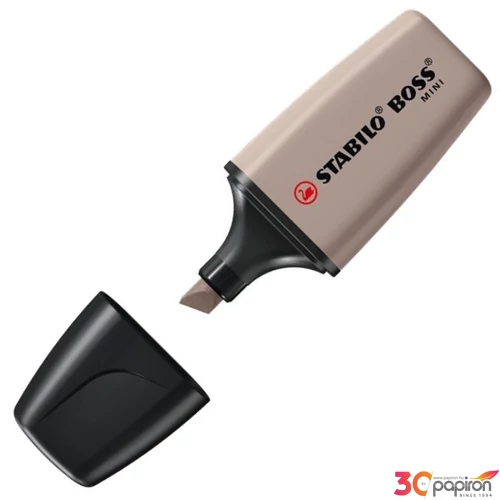 Szövegkiemelő Stabilo 1-4 mm, Boss Mini Nature vibes melegszürke