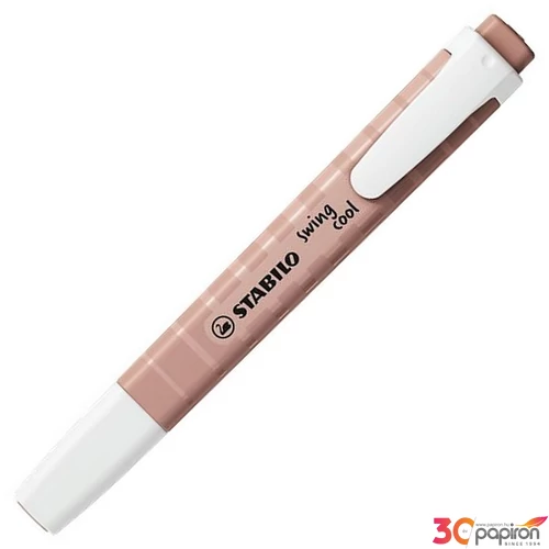 Szövegkiemelő Stabilo 1-4 mm, Swing cool NatureCOLORS sötétbarna