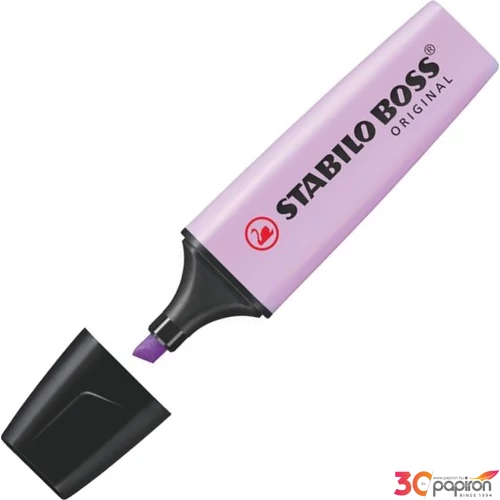 Szövegkiemelő Stabilo BOSS original pasztell 2-5mm lila Írószerek STABILO 70/155