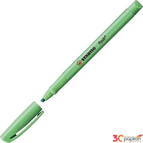 Szövegkiemelő Stabilo Flash 1-3,5mm zöld Írószerek STABILO 555/33